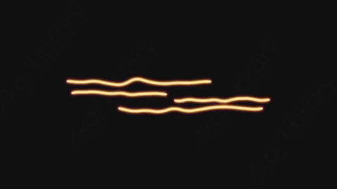 AE模板-手绘卡通发光涂鸦霓虹灯运动线条元素Straight_Lines_Motion_04