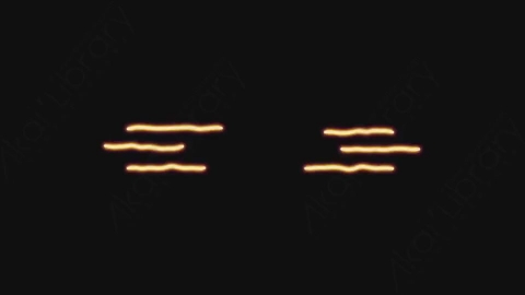 AE模板-手绘卡通发光涂鸦霓虹灯运动线条元素Straight_Lines_Motion_08