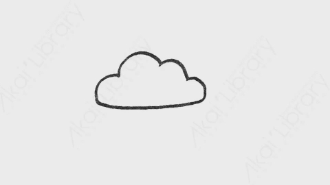 AE模板-卡通手绘动漫网络符号元素Cloud
