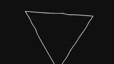 AE模板-卡通手绘多边形三角形动画元素Triangle_02