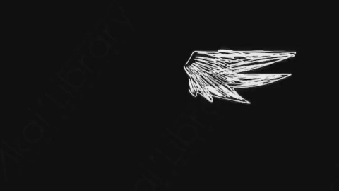 AE模板-卡通手绘翅膀动画元素Wings_03