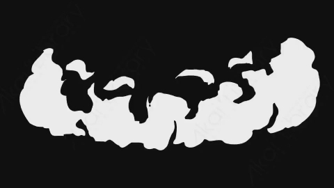 AE模板-卡通手绘液体飞溅元素Smoke_01