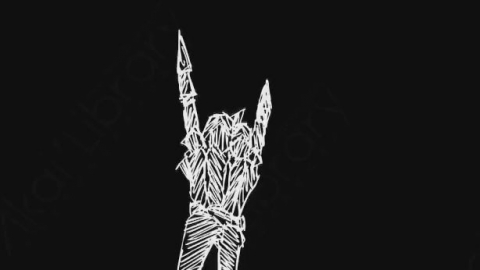 AE模板-卡通手绘手势动作动画元素Hand_05