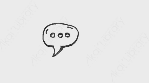 AE模板-卡通手绘动漫网络符号元素Message