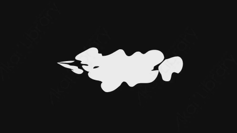 AE模板-卡通手绘动态烟雾元素Smoke_07