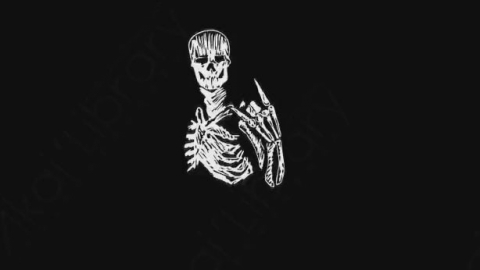 AE模板-卡通手绘骨头骨架动画元素Skeleton_08