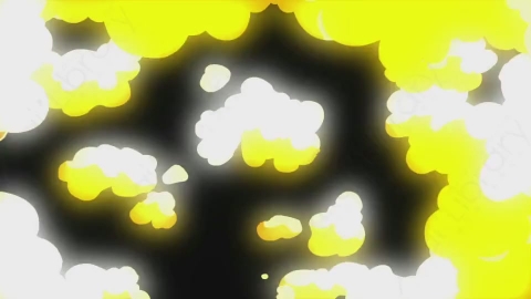 AE模板-卡通手绘动态烟雾元素Smoke_09
