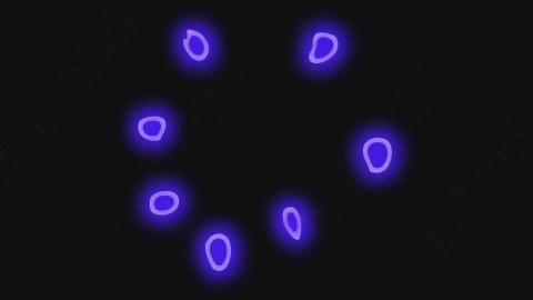 AE模板-卡通手绘发光霓虹灯线条元素NEON_10