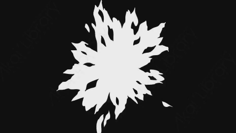 AE模板-卡通手绘火焰转场过渡Elements_-_Matte_005_IN_Alpha_Stch