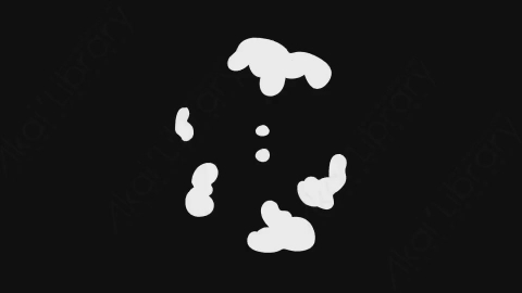 AE模板-卡通手绘动态烟雾元素Smoke_11