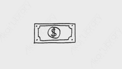 AE模板-卡通手绘符号元素Money