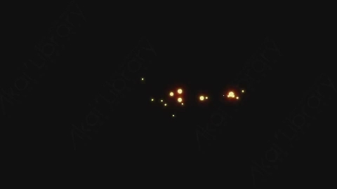 AE模板-卡通手绘动态火花元素Elements_-_Sparks_083_Projectile_Left_Loop_noCT_noRSZ