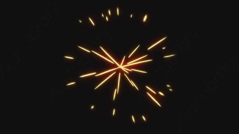 AE模板-卡通手绘动态火花元素Elements_-_Sparks_084_Charge_Radial_noCT_noRSZ