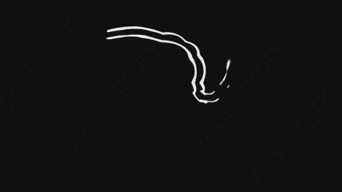 AE模板-卡通手绘液体飞溅元素Liquid_Lines_4_01