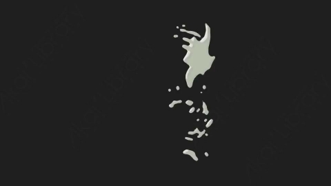 AE模板-卡通手绘液体飞溅元素Liquid_Splash_78