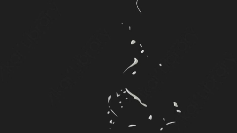 AE模板-卡通手绘液体飞溅元素Liquid_Splash_98