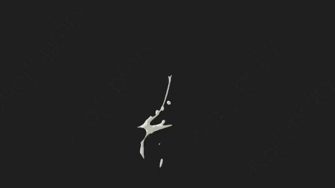 AE模板-卡通手绘液体飞溅元素Liquid_Splash_108