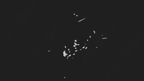 AE模板-卡通手绘液体飞溅元素Liquid_Splash_112
