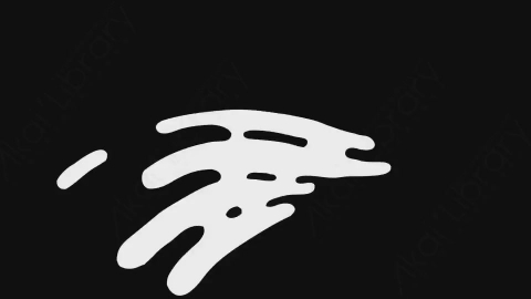AE模板-卡通手绘动态形状背景Flying_Liquid