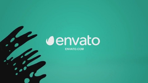 AE模板-卡通运动液体飞溅logo演绎Render_Logo_05