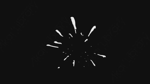 AE模板-卡通手绘液体飞溅元素Splash_06