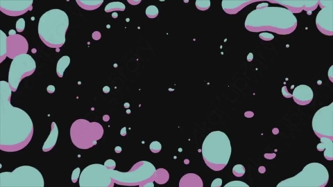 AE模板-卡通手绘气泡烟雾雪花转场过渡Transition_-_V02_Fission_002_Radial_Out